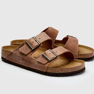 Birkenstock Arizona Leather Sandals Mens 45 US 11.5 / 12 Boho Comfort Classic